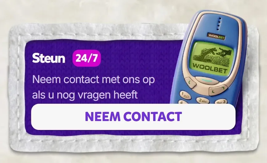 Klantenservice bij Woolbet